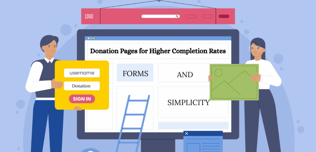 structure donation pages